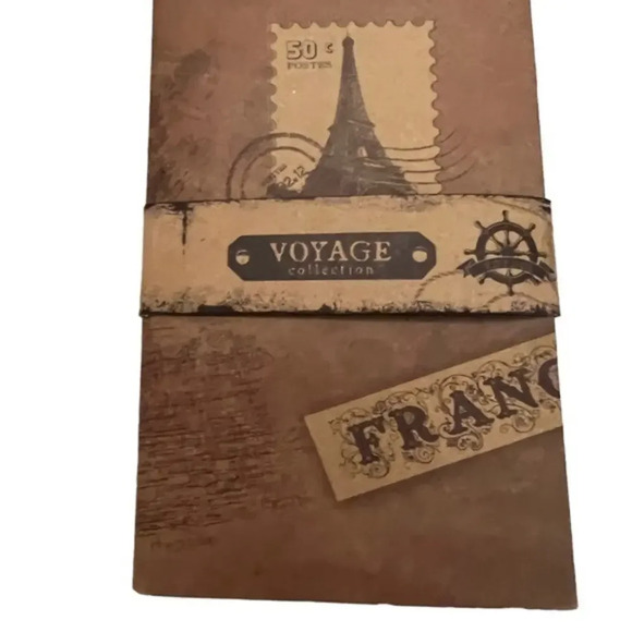 Vintage Style Paris Travel Journal New - Picture 1 of 6